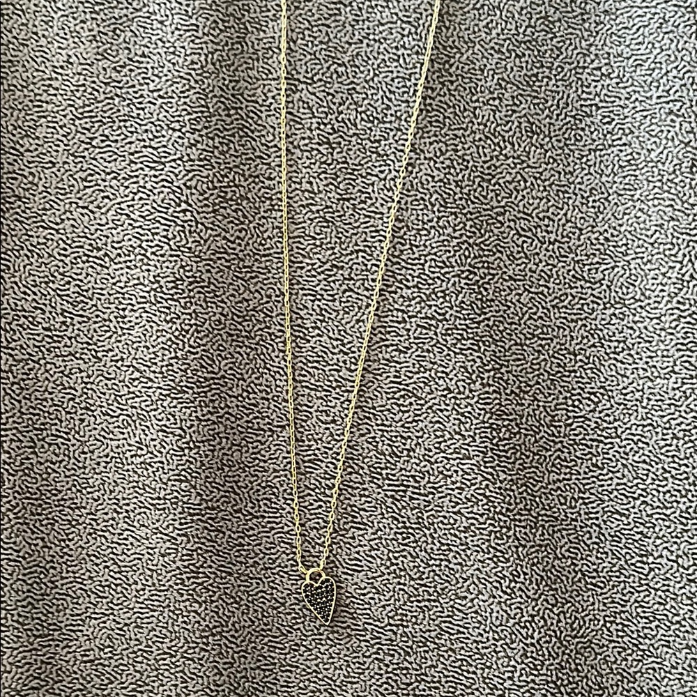 Elegant Gold Heart Pendant Necklace